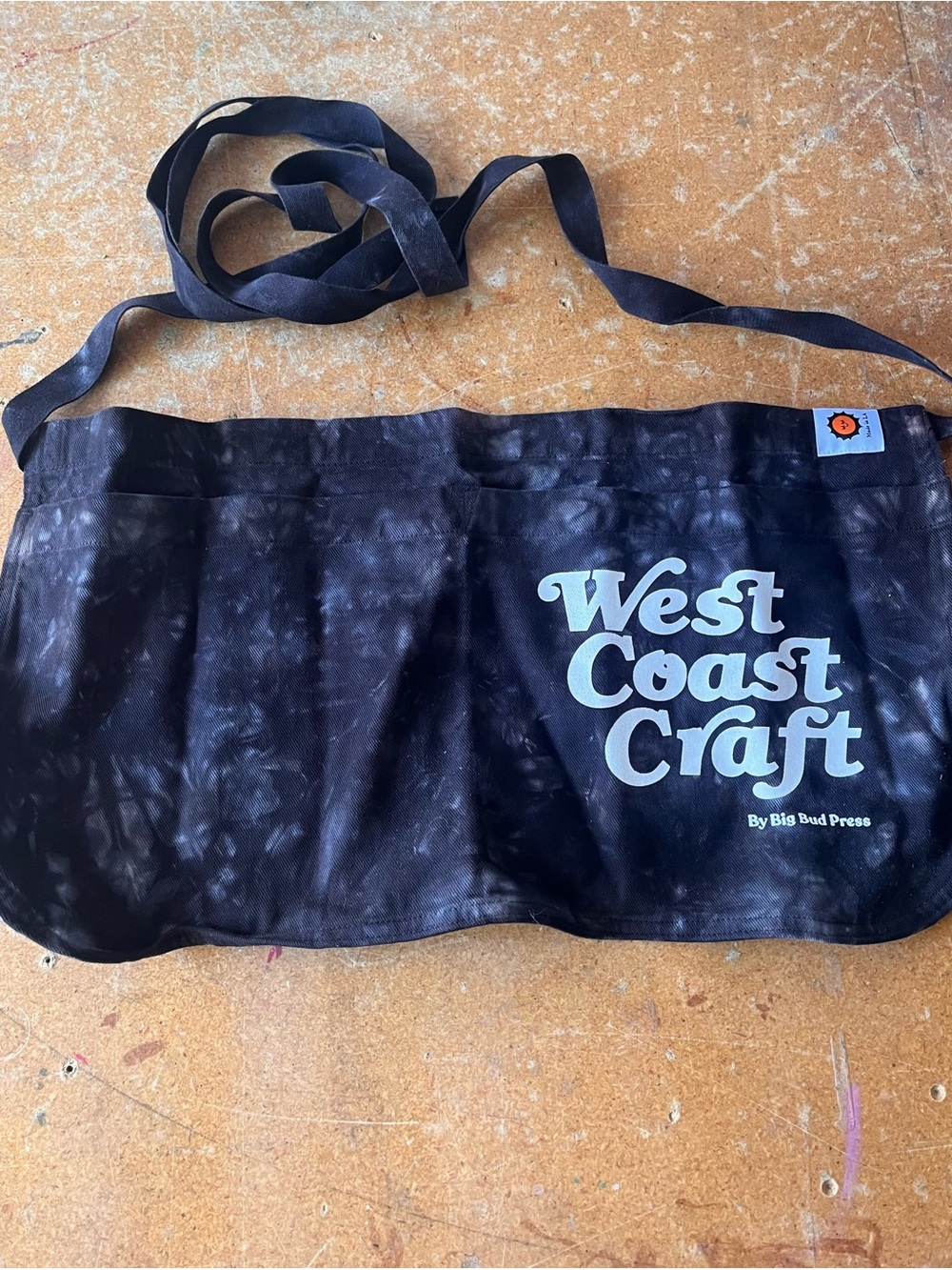 Big Bud Press x West Coast Craft utility apron